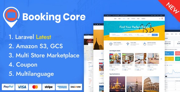Booking Core - Ultimate Booking System - v3.6.1