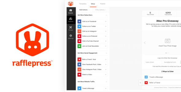 RafflePress Pro v1.12.4 - The Best WordPress Giveaway Plugin