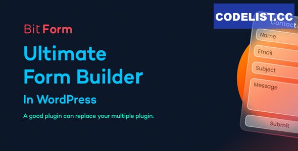 Bit Form Pro v2.8.0 - Ultimate Form Builder In WordPress