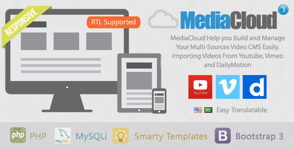 MediaCloud - Video Aggregator CMS