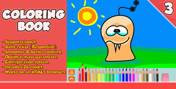 Coloring Book - HTML5 Game
