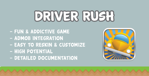 Driver Rush with AdMob
