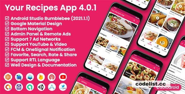 Android Recipes App