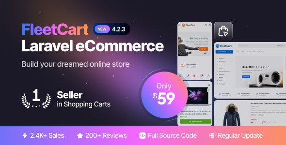 FleetCart v4.7.11 - Laravel Ecommerce CMS - nulled