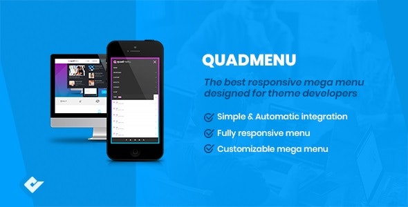 QuadMenu v3.2.2 - Themes Developer Mega Menu