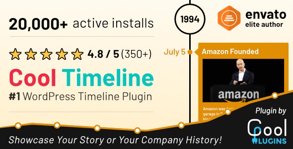 Cool Timeline Pro v4.9.2 - WordPress Timeline Plugin