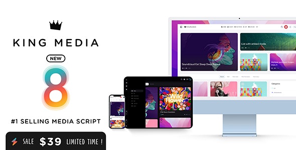 King Media v8.2 - Viral News Video Magazine - nulled