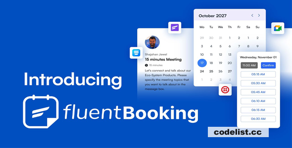 Fluent Booking Pro v1.9.11