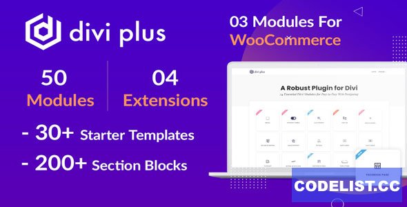 Divi Plus v1.18.0 - 50+ Powerful Modules for Divi Theme