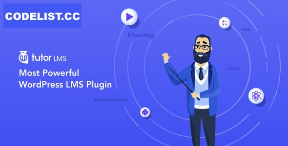 Tutor LMS Pro v3.8.1 - Most Powerful WordPress LMS Plugin